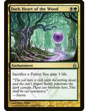 Magic: The Gathering Dark Heart of the Wood (200) Lightly Played