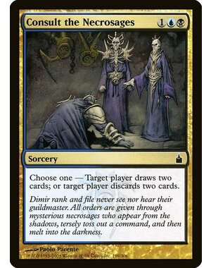 Magic: The Gathering Consult the Necrosages (199) Moderately Played