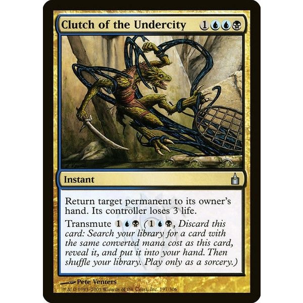 Magic: The Gathering Clutch of the Undercity (197) Lightly Played