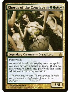 Magic: The Gathering Chorus of the Conclave (195) Lightly Played