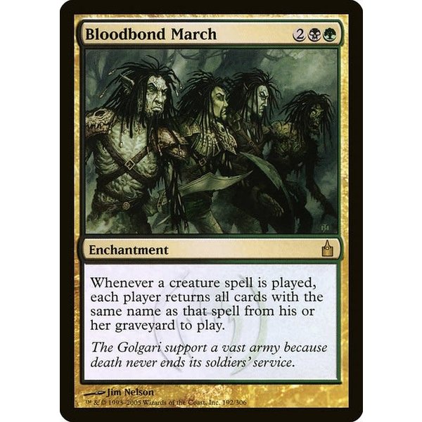 Magic: The Gathering Bloodbond March (192) Lightly Played