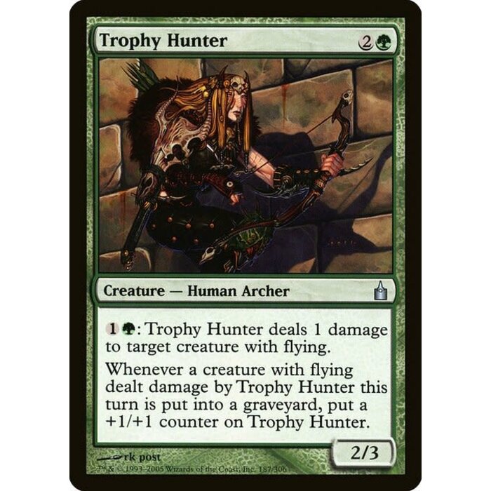 Magic: The Gathering Trophy Hunter (187) Lightly Played