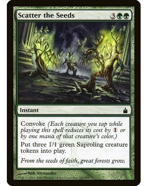 Magic: The Gathering Scatter the Seeds (181) Lightly Played