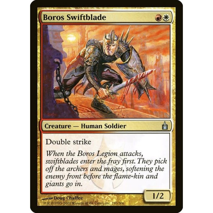 Magic: The Gathering Boros Swiftblade (193) Moderately Played