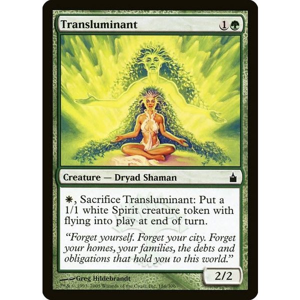 Magic: The Gathering Transluminant (186) Lightly Played