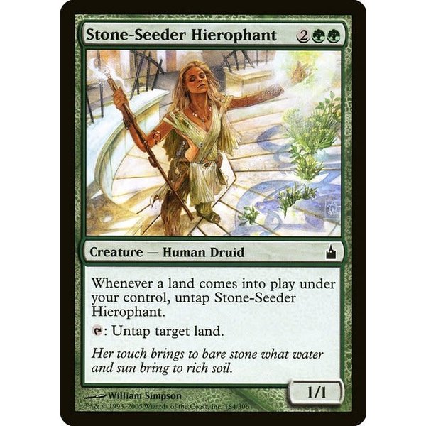 Magic: The Gathering Stone-Seeder Hierophant (184) Lightly Played