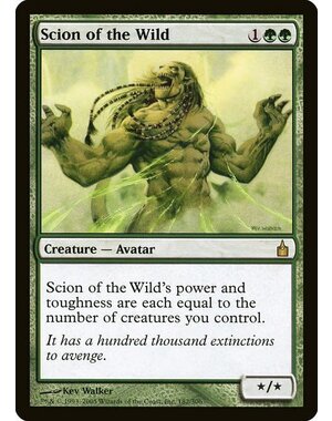 Magic: The Gathering Scion of the Wild (182) Lightly Played