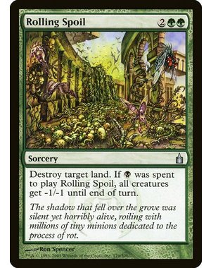 Magic: The Gathering Rolling Spoil (179) Moderately Played
