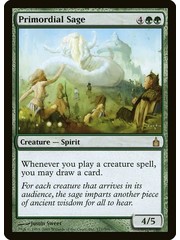 Magic: The Gathering Primordial Sage (177) Lightly Played