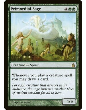 Magic: The Gathering Primordial Sage (177) Lightly Played