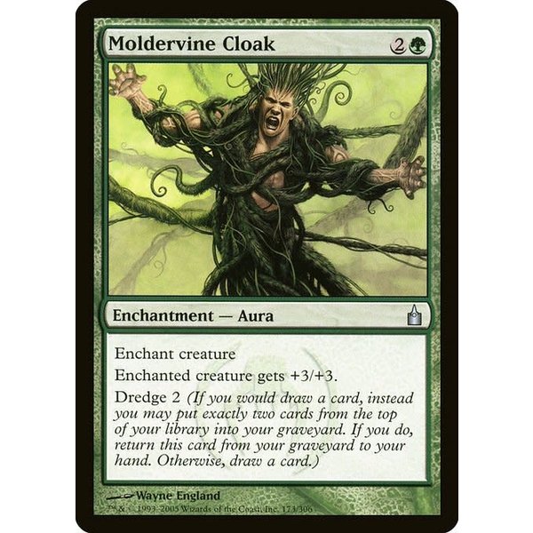 Magic: The Gathering Moldervine Cloak (173) Lightly Played