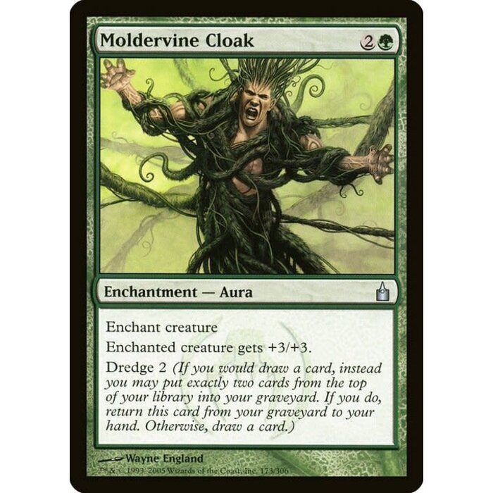 Magic: The Gathering Moldervine Cloak (173) Lightly Played