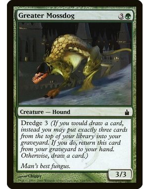 Magic: The Gathering Greater Mossdog (169) Lightly Played