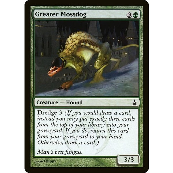 Magic: The Gathering Greater Mossdog (169) Lightly Played