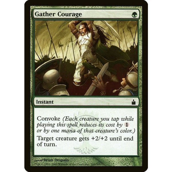 Magic: The Gathering Gather Courage (165) Lightly Played