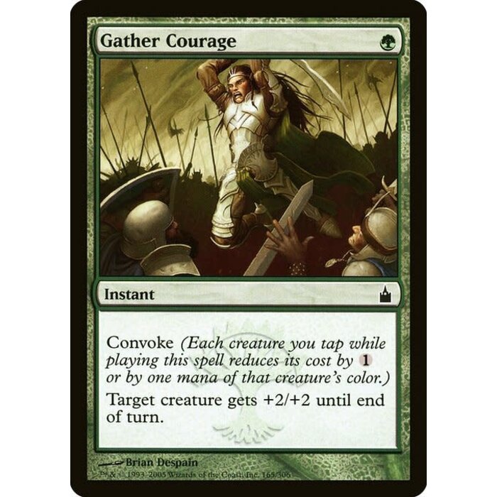 Magic: The Gathering Gather Courage (165) Lightly Played