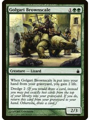 Magic: The Gathering Golgari Brownscale (166) Lightly Played