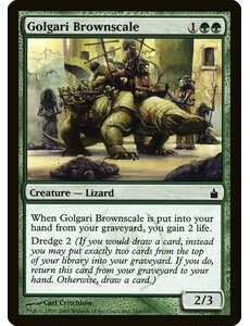 Magic: The Gathering Golgari Brownscale (166) Lightly Played