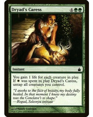 Magic: The Gathering Dryad's Caress (160) Lightly Played