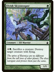 Magic: The Gathering Elvish Skysweeper (162) Lightly Played