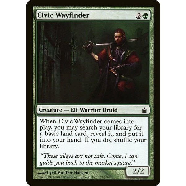 Magic: The Gathering Civic Wayfinder (157) Lightly Played