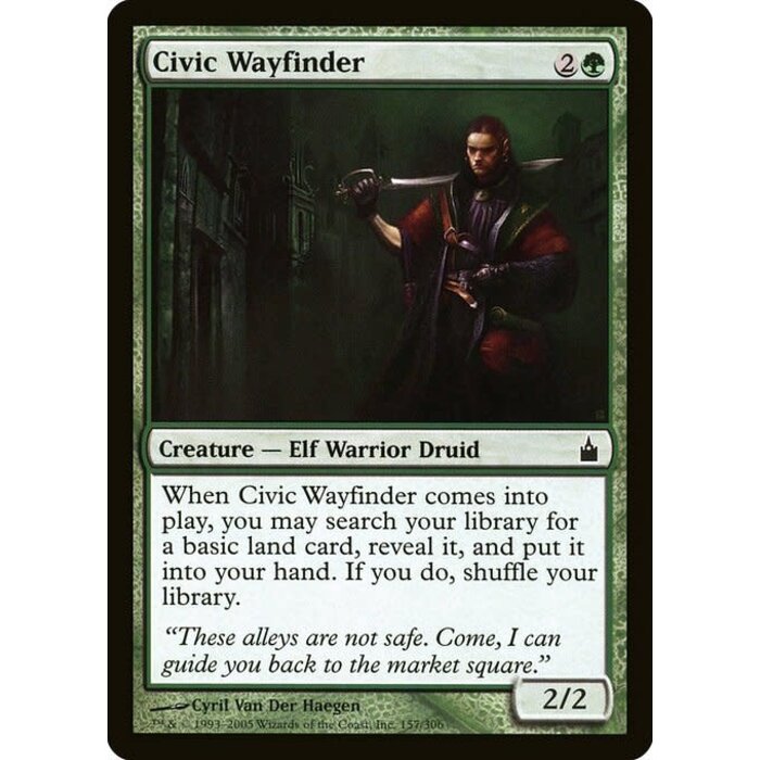 Magic: The Gathering Civic Wayfinder (157) Lightly Played