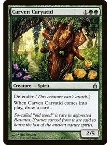 Magic: The Gathering Carven Caryatid (155) Lightly Played