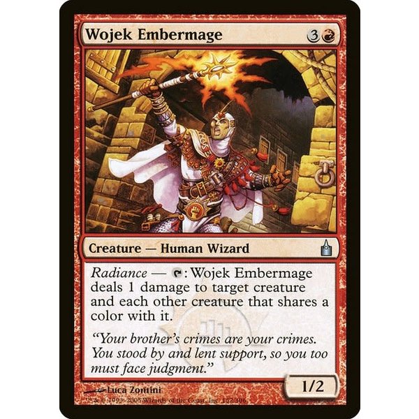 Magic: The Gathering Wojek Embermage (152) Lightly Played