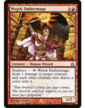 Magic: The Gathering Wojek Embermage (152) Moderately Played
