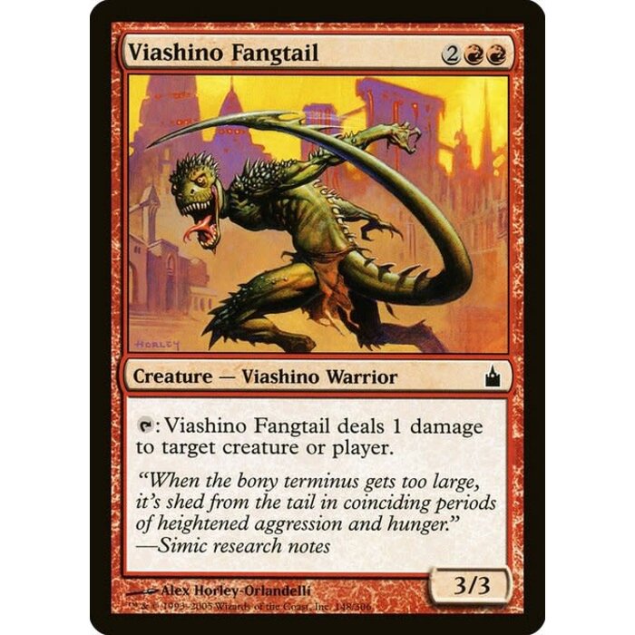 Magic: The Gathering Viashino Fangtail (148) Lightly Played