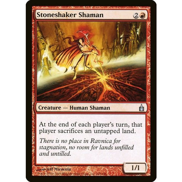 Magic: The Gathering Stoneshaker Shaman (145) Lightly Played