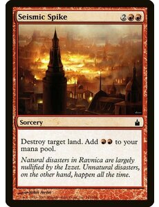 Magic: The Gathering Seismic Spike (141) Lightly Played
