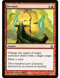 Magic: The Gathering Reroute (139) Lightly Played