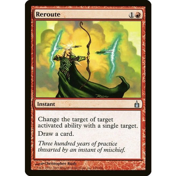 Magic: The Gathering Reroute (139) Lightly Played