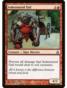 Magic: The Gathering Indentured Oaf (133) Lightly Played
