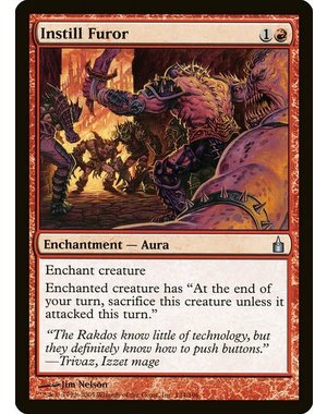 Magic: The Gathering Instill Furor (134) Lightly Played