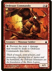 Magic: The Gathering Ordruun Commando (137) Lightly Played
