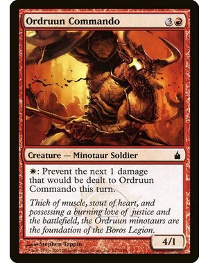Magic: The Gathering Ordruun Commando (137) Lightly Played