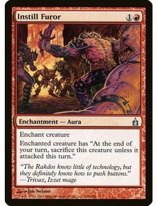 Magic: The Gathering Instill Furor (134) Moderately Played