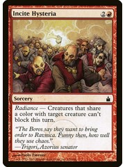 Magic: The Gathering Incite Hysteria (132) Lightly Played