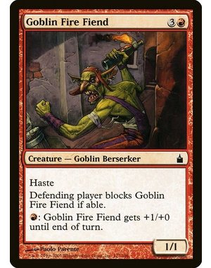 Magic: The Gathering Goblin Fire Fiend (127) Lightly Played