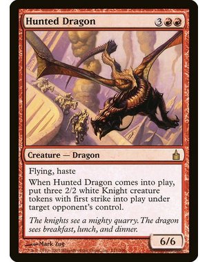 Magic: The Gathering Hunted Dragon (131) Lightly Played