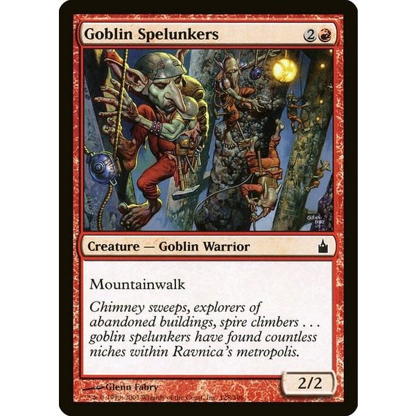 Magic: The Gathering Goblin Spelunkers (128) Lightly Played