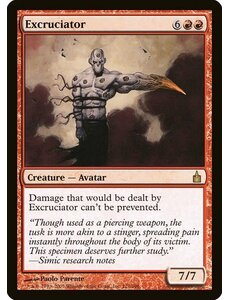 Magic: The Gathering Excruciator (121) Moderately Played