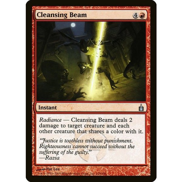 Magic: The Gathering Cleansing Beam (118) Lightly Played