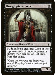 Magic: The Gathering Thoughtpicker Witch (109) Lightly Played