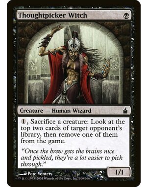 Magic: The Gathering Thoughtpicker Witch (109) Lightly Played
