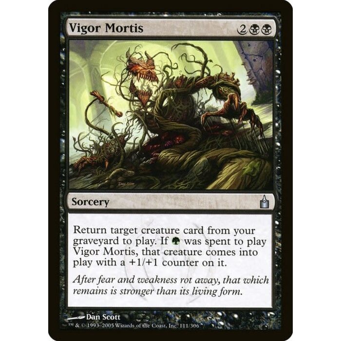 Magic: The Gathering Vigor Mortis (111) Lightly Played