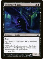 Magic: The Gathering Undercity Shade (110) Moderately Played