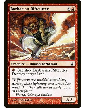 Magic: The Gathering Barbarian Riftcutter (114) Lightly Played